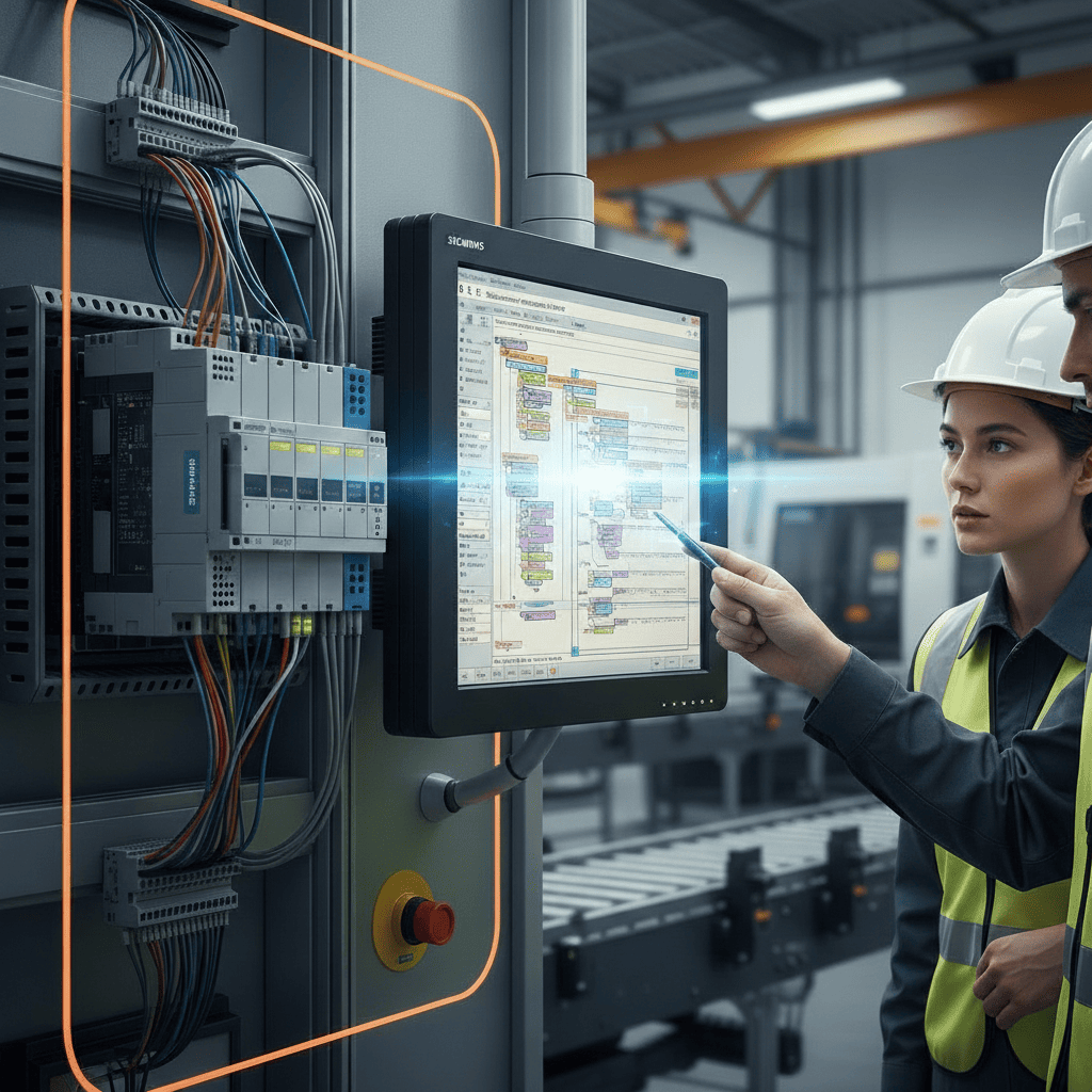 Desarrollo de software de PLC